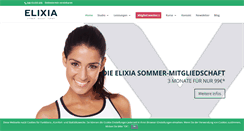 Desktop Screenshot of elixia-hamburg.de